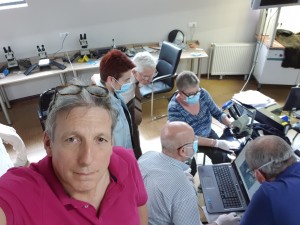 Working with Georgian forensic colleagues and Sue Carney