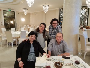 Rusudan Beriashvili, husband and colleagues